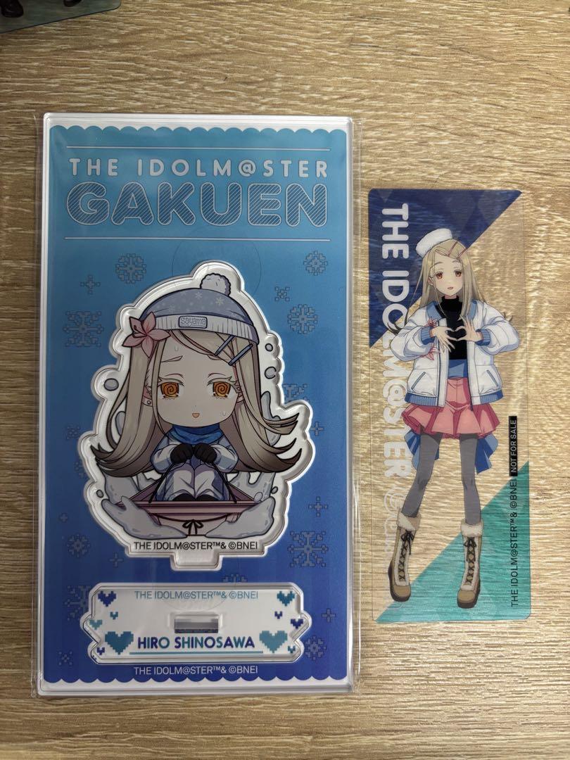 学園アイドルマスター 狭山スキー場 ミニキャラアクリルスタンド
