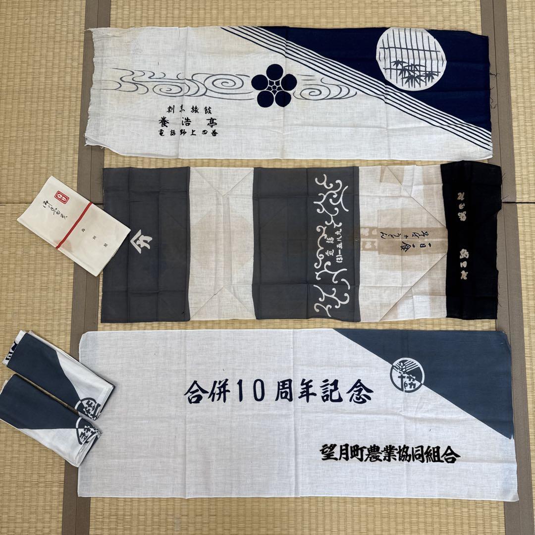昭和レトロ　手ぬぐい　100枚 昭和レトロ 手ぬぐい100枚 木綿古布 - メルカリ