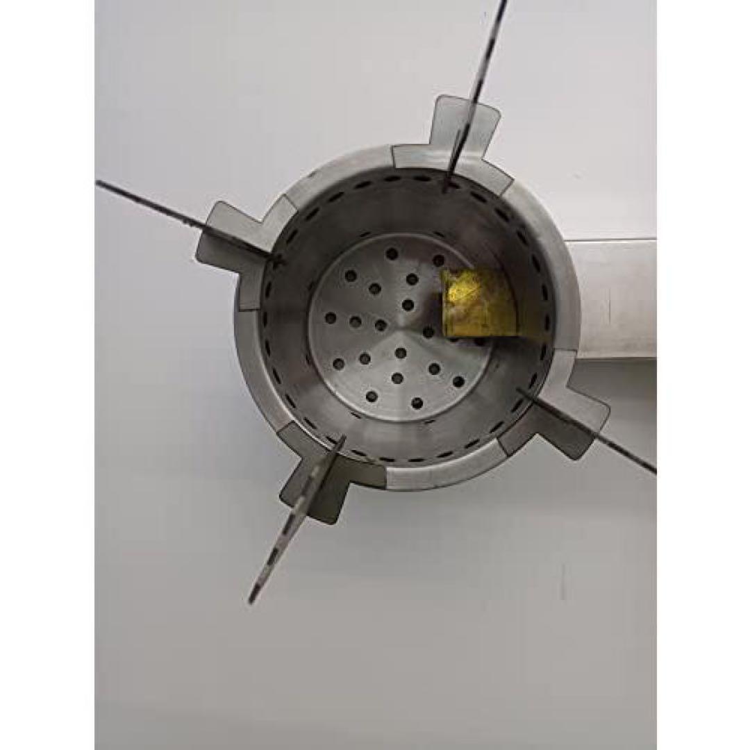 電気不要　空気の過給　ターボ機構付き　二次燃焼　薪ストーブ　ストーブ　キャンプ