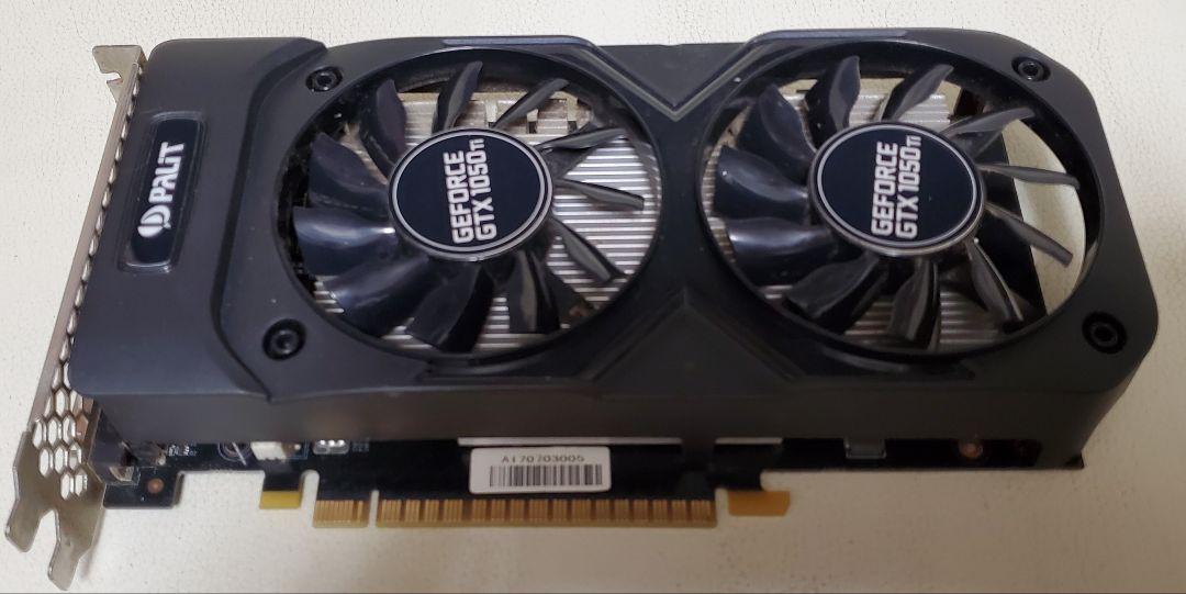 Palit PCI-E GTX1050TI デュアルOC 4 GB グラボ
