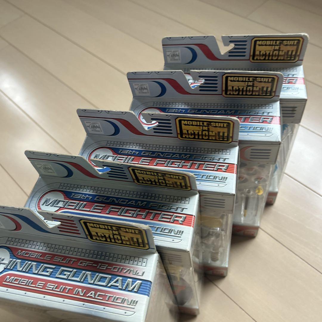 BANDAI Shining Gundam アクションフィギュア 2002年製