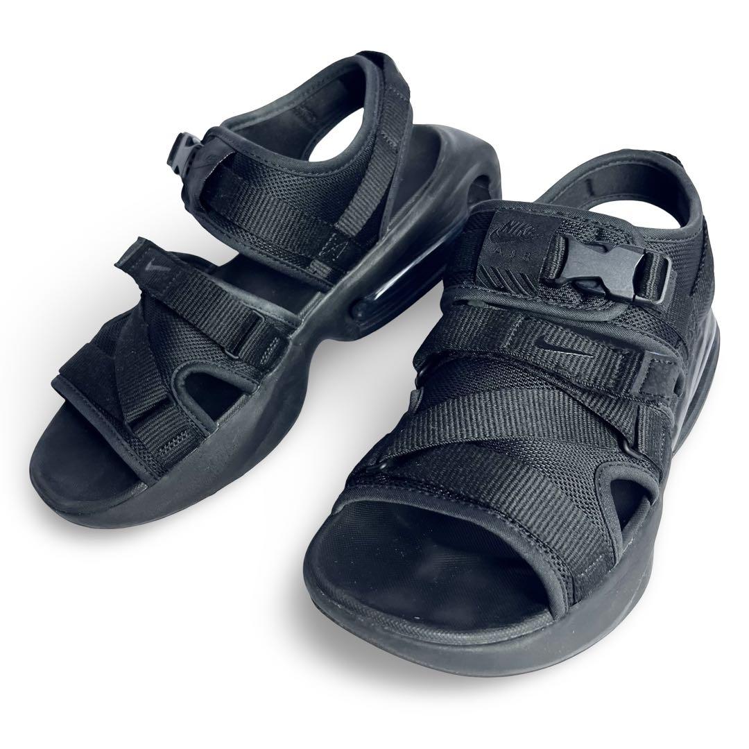 猛虎♪美品✨NIKE エアマックスソル サンダル オールブラック 27.0