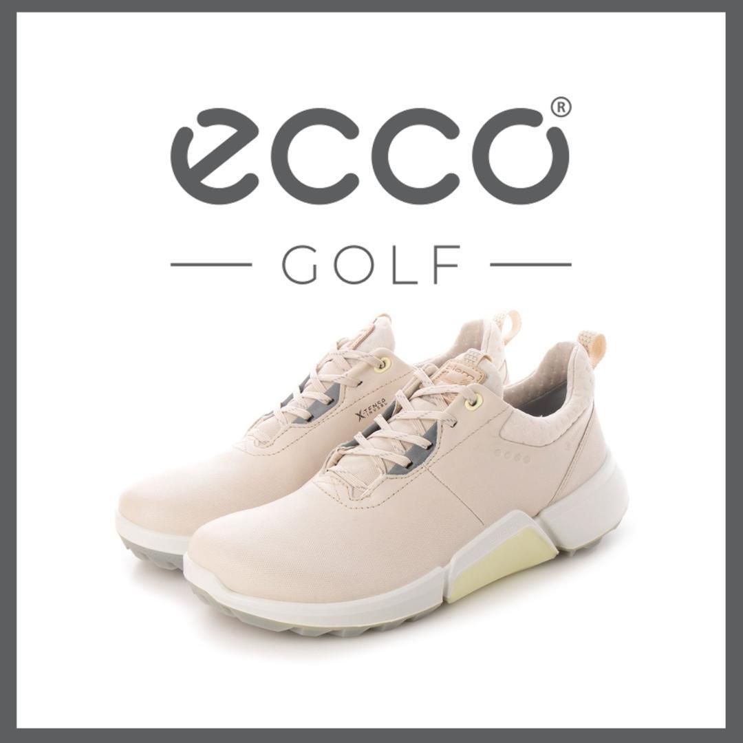 【値下げ】 ECCO 未使用 ○☆新品 GOLF 定番ゴルフ バイオムハイブリッド4 シューズ(女性用)
