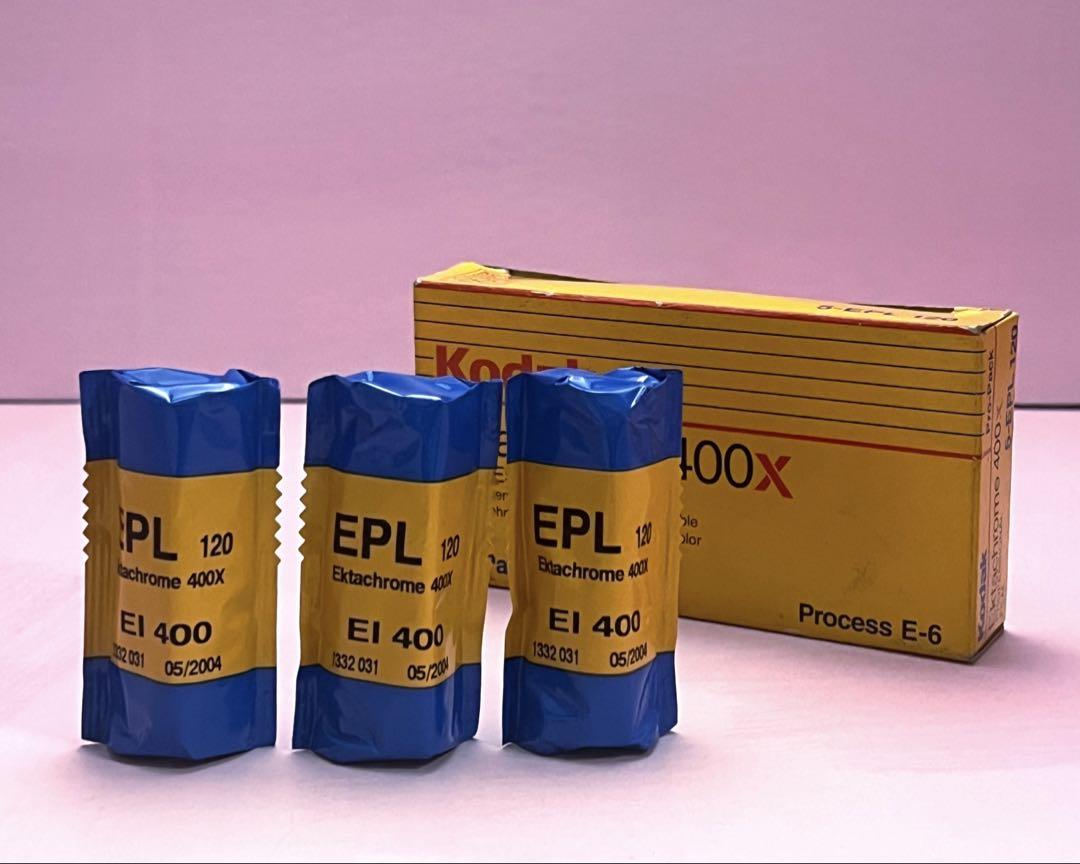 期限切れ⭐︎Ektachrome 400X EPL120フィルム 3本セット