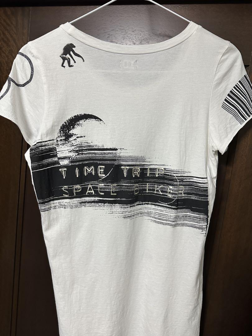 LGB ホワイト 貝殻プリント Tシャツ 半袖　size 0