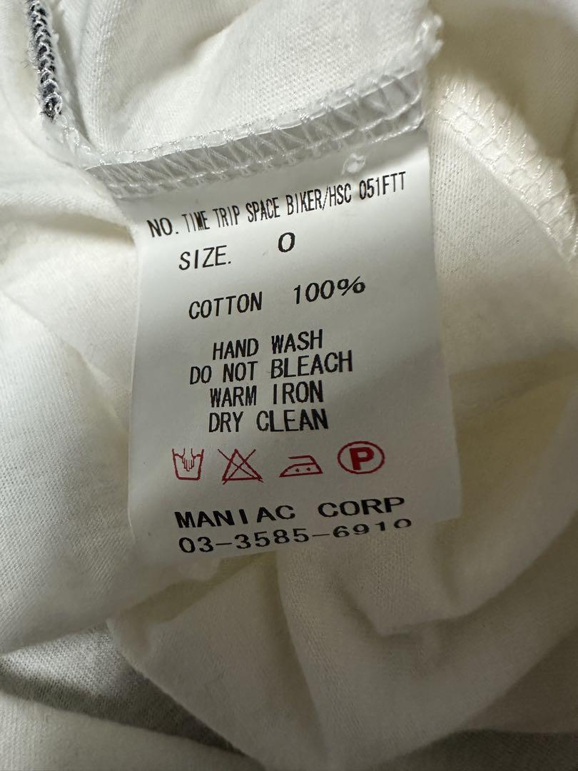 LGB ホワイト 貝殻プリント Tシャツ 半袖　size 0