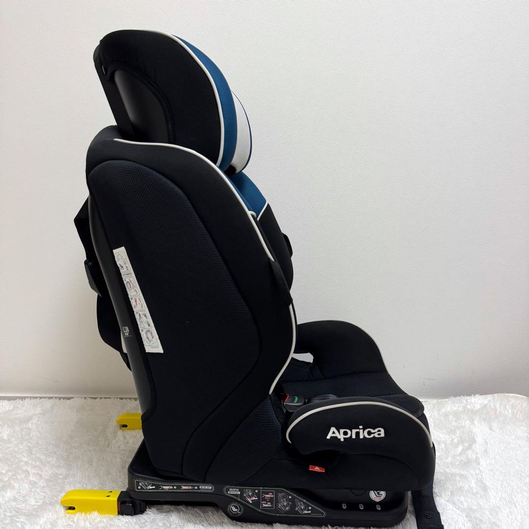 美品✨ Aprica アップリカ Form fit チャイルドシート ブルー 美品✨ Aprica アップリカ Form fit チャイルドシート ブルー