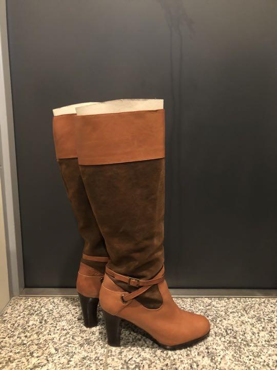 【Ralph Lauren】レザーロングブーツ