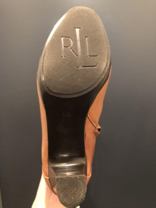 【Ralph Lauren】レザーロングブーツ