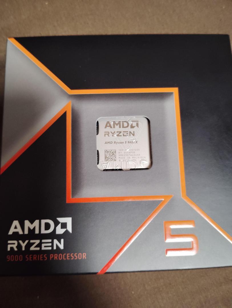 (未使用) AMD Ryzen 5 9600X BOX Socket AM5