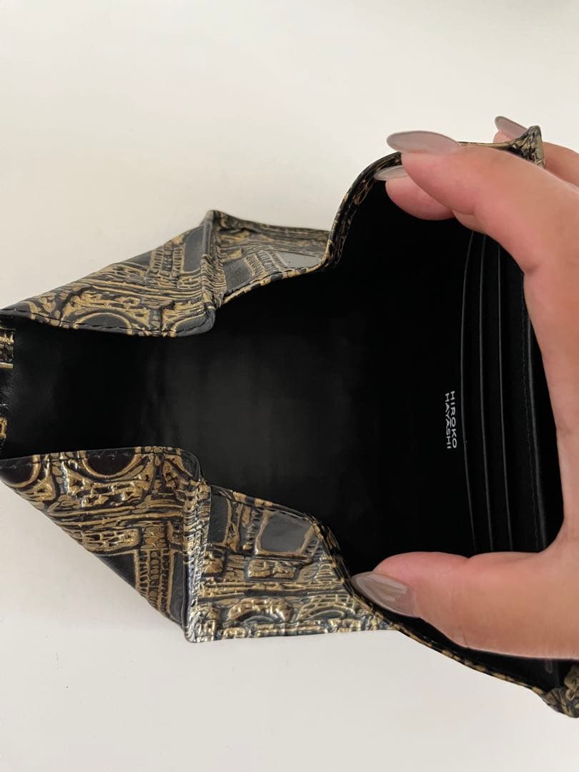 HIROKO HAYASHI ヒロコハヤシ 二つ折り財布 コロッセオ HIROKO HAYASHI ヒロコハヤシ 二つ折り財布 コロッセオ