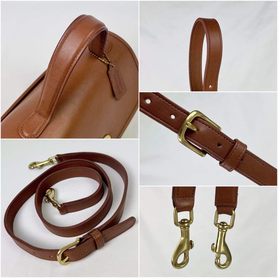 COACH 2way ショルダーバッグ ハンドバッグ ターンロック ブラウン COACH 2way ショルダーバッグ ハンドバッグ ターンロック ブラウン