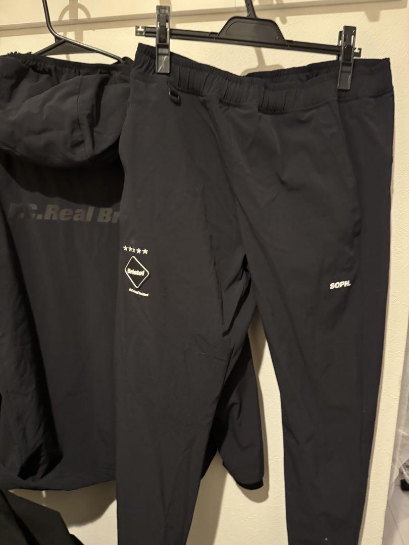 LYCRA HOODED BLOUSONとRIBBED PANTS セットアップ