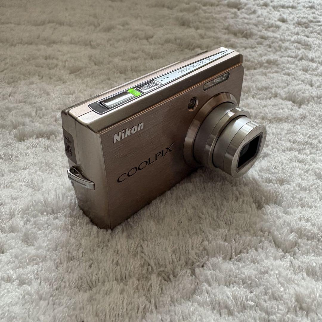 極上品【動作確認済】Nikon ニコン COOLPIX S600 レトロコンデジ