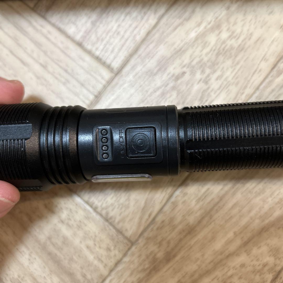 懐中電灯 LEDハンディライト USB-C充電式フラッシュライト SFT4