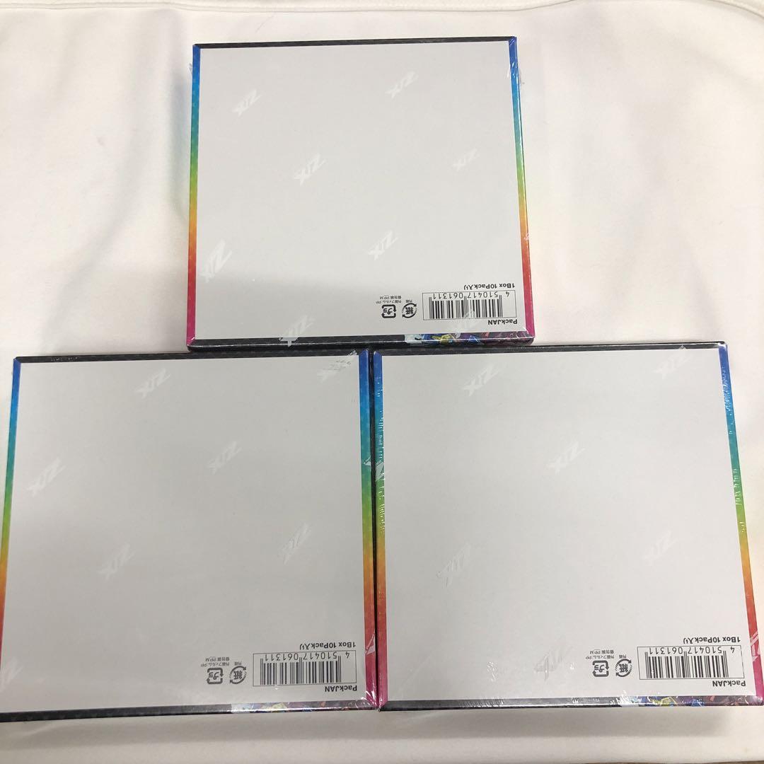 kny25720#84Z/X 爆照！一番星 ブースターパック 3BOX 未開封