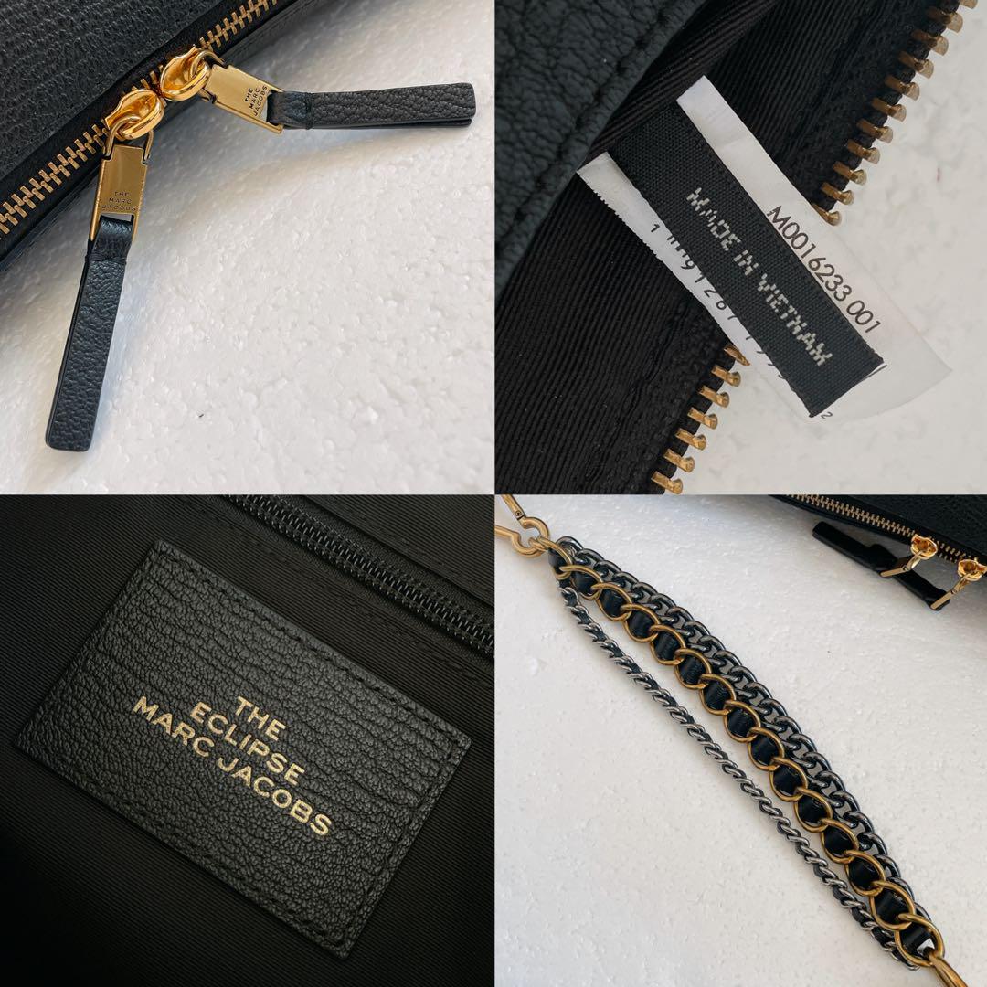 極美品 MARC JACOBS エクリプス ショルダーバッグ 2way 黒