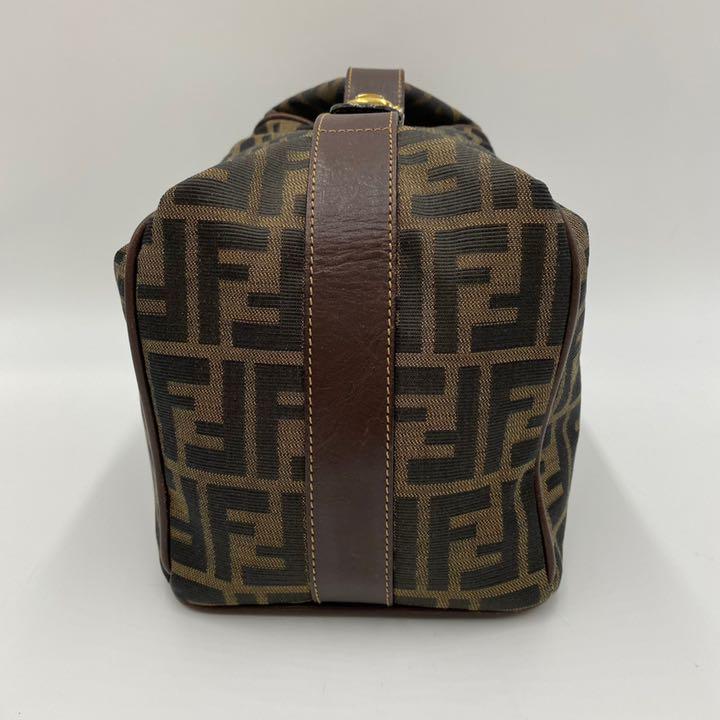 超歓迎特価 美品 FENDI バニティバッグ ズッカ柄 ハンドバッグ ブラウン xeUXz-m72580404537 即納豊富な