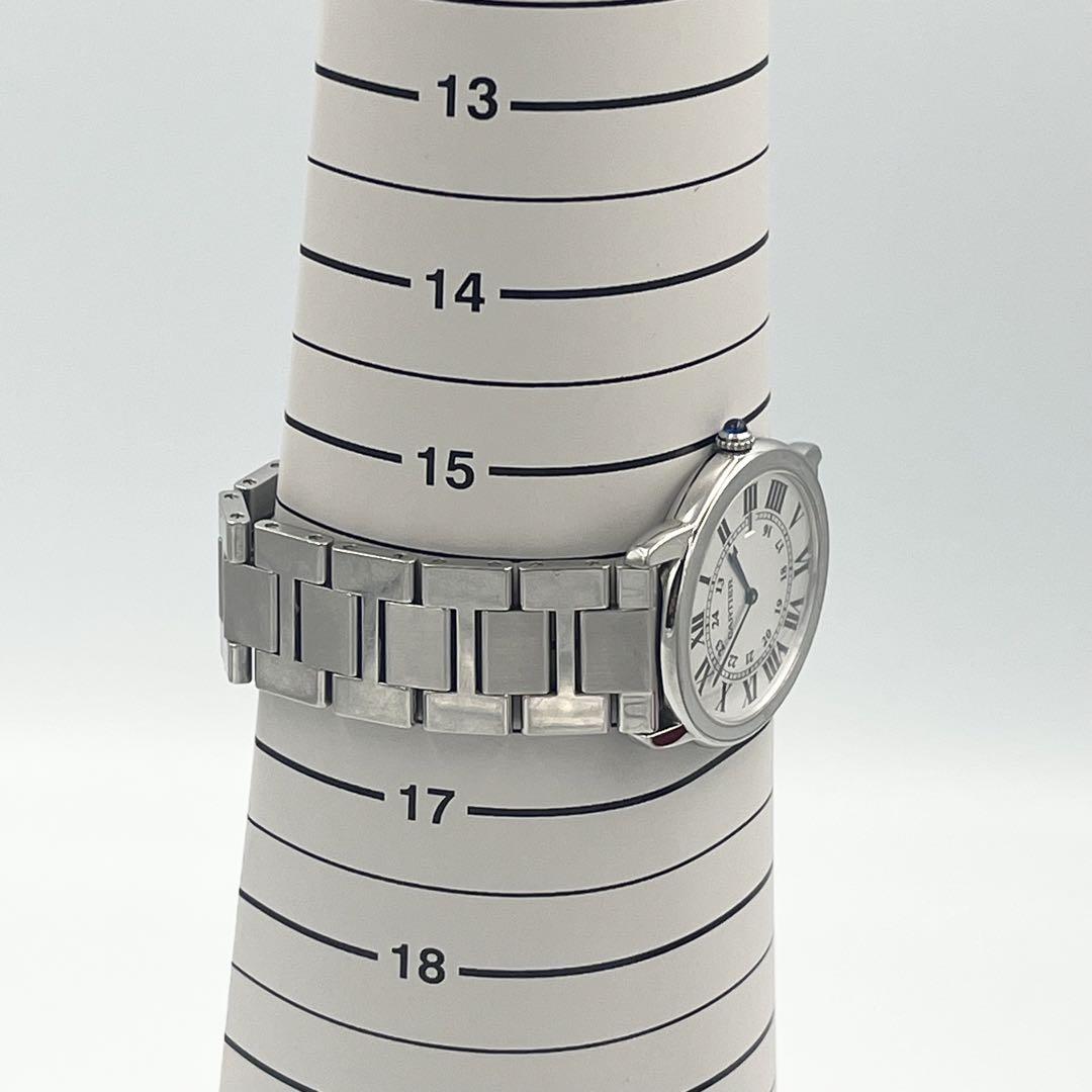 Cartier ロンドソロ LM 36mm 腕時計 保存ケース付属 純正ベルト