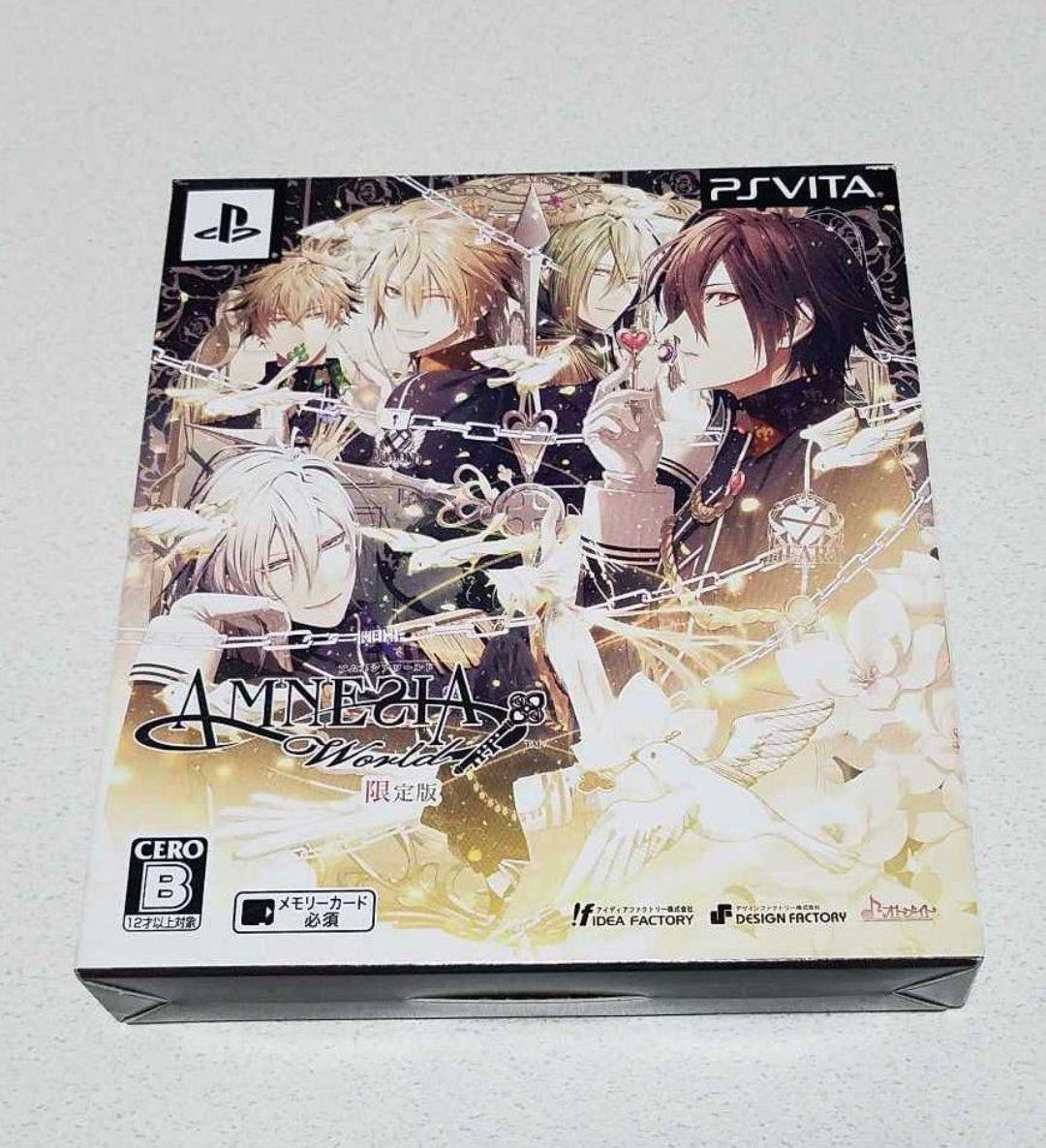 限定版 AMNESIA LATER CROWD World 3点セット 直売お値下 AMNESIA 通常版3点セット World レイター×クラウド 無印 家庭用ゲームソフト