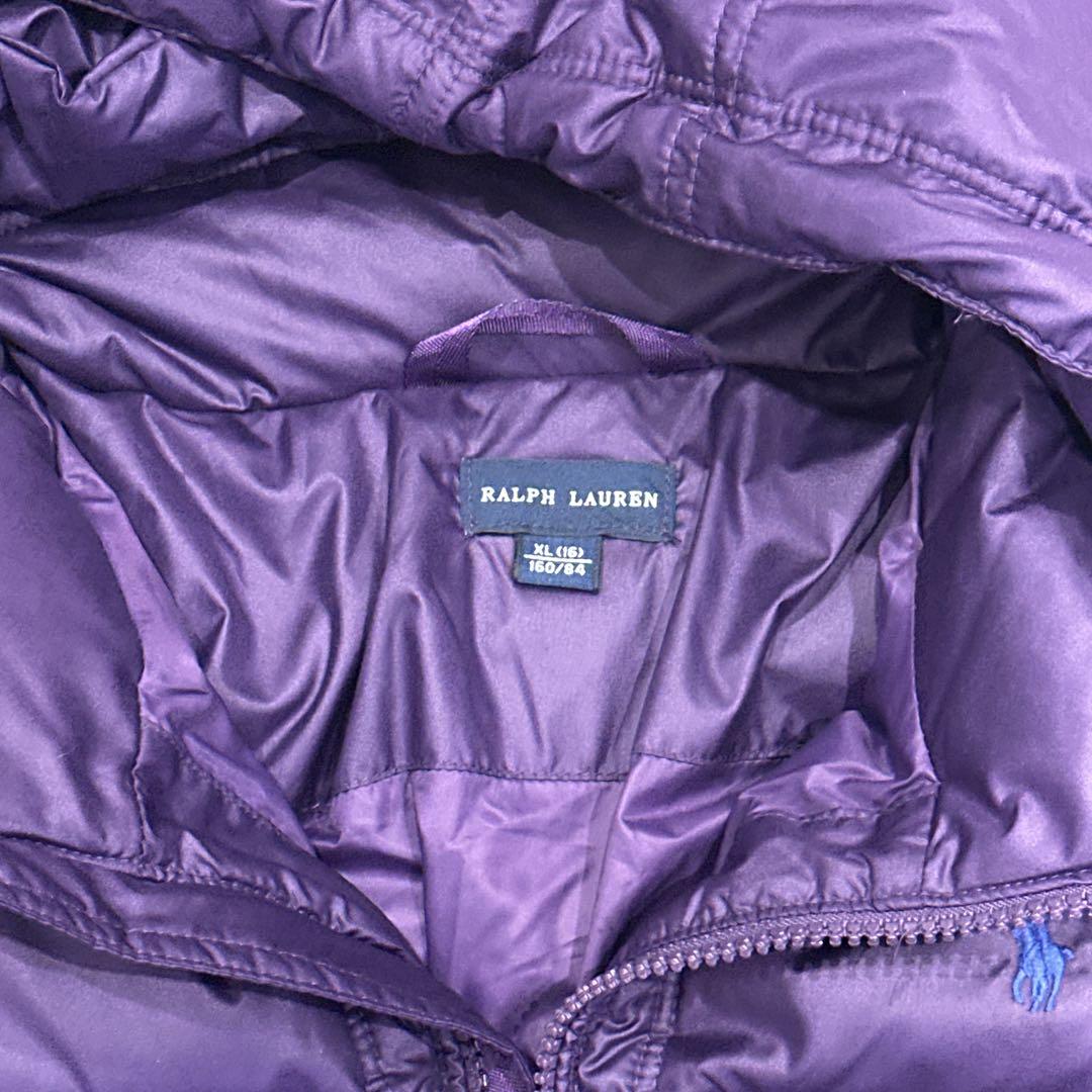 国内正規品 Ralph Lauren ダウンジャケット ポニー 金色ジップ
