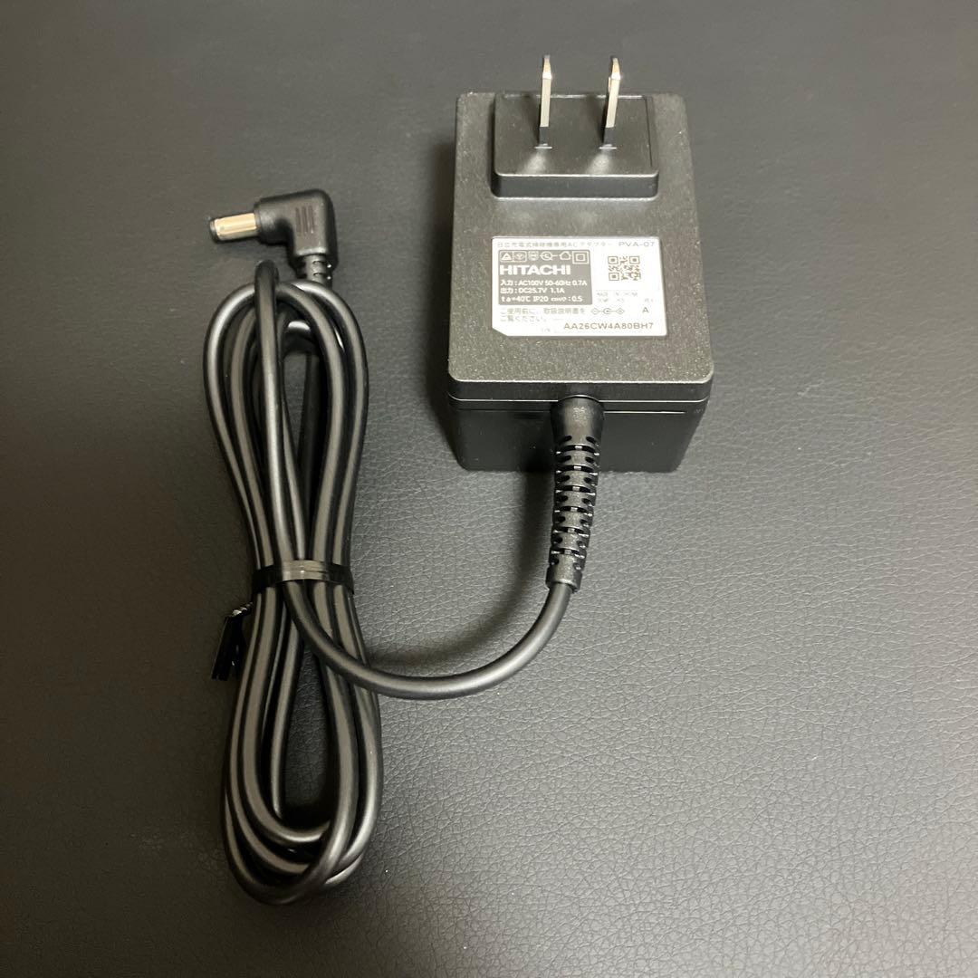 新品未使用 日立 掃除機 充電器 PVA-07 希少 新型 ACアダプター