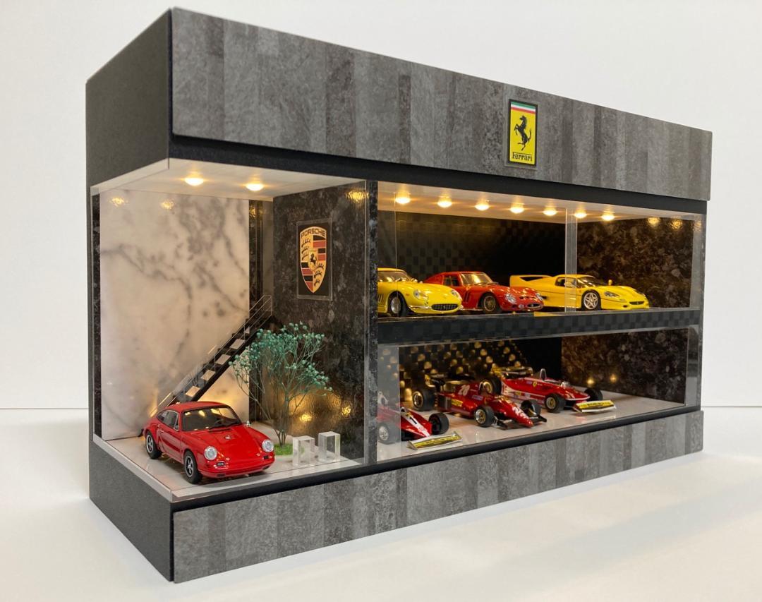 1/43展示・LW風・ワイド40cm・2層式ディスプレーBOX / ネオジオラマ ortaogretimtdsdernegi.com