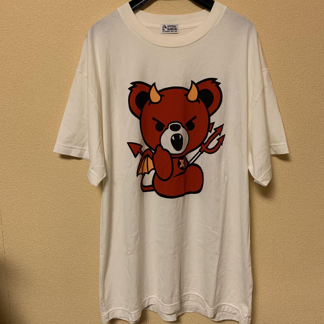 31%割引 格安SALE ヒステリックグラマー DEVIL BEAR デビル ベア T 当日発送分 新品 ヒステリックグラマー ベアT Tシャツ/カットソー(半袖/袖なし)