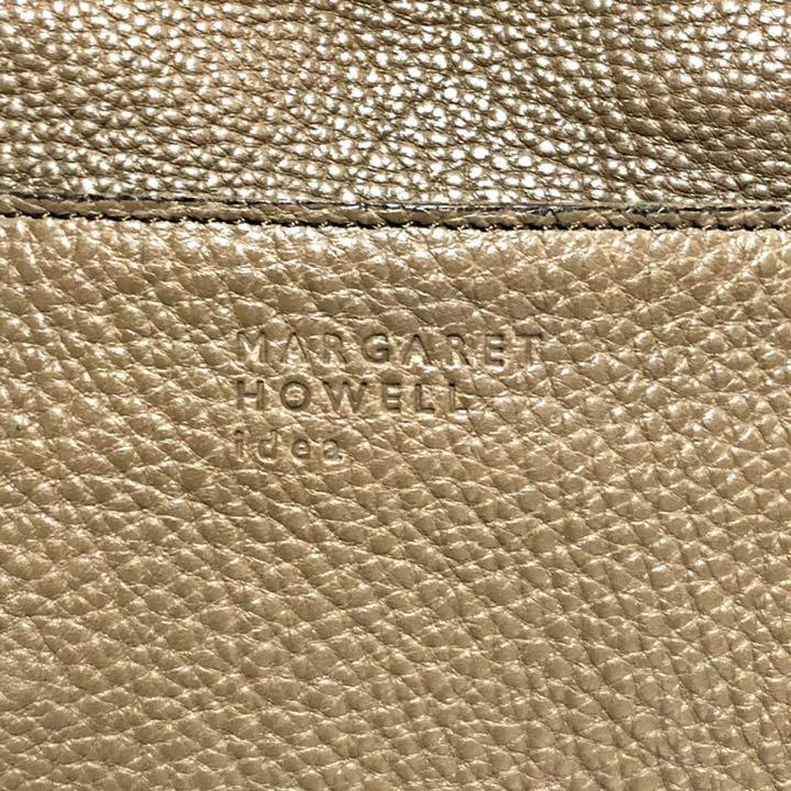 ットハウエ⇇ 美品 ショルダーバッグ シボ革 7MvxL-m72583392633 マーガレットハウエルアイデア 2way すのでご