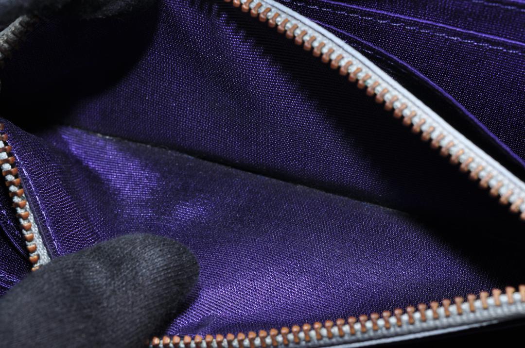 Paul Smith ポールスミス 長財布 レザー 革 ピンク パープル がま口