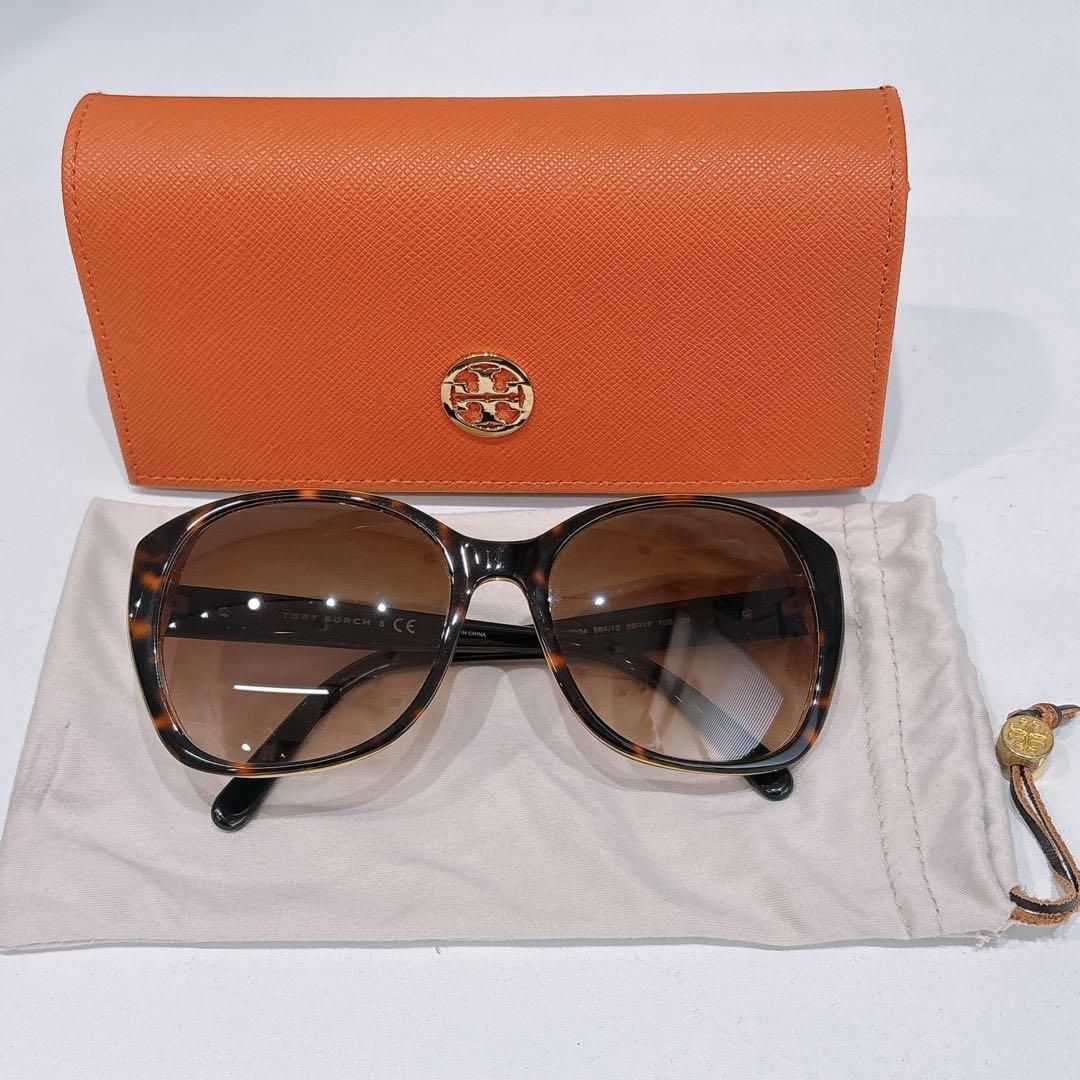 【送料無料】トリーバーチ　サングラス　ケース付き Tory Burch トリーバーチ サングラス ケース入り ブラウン