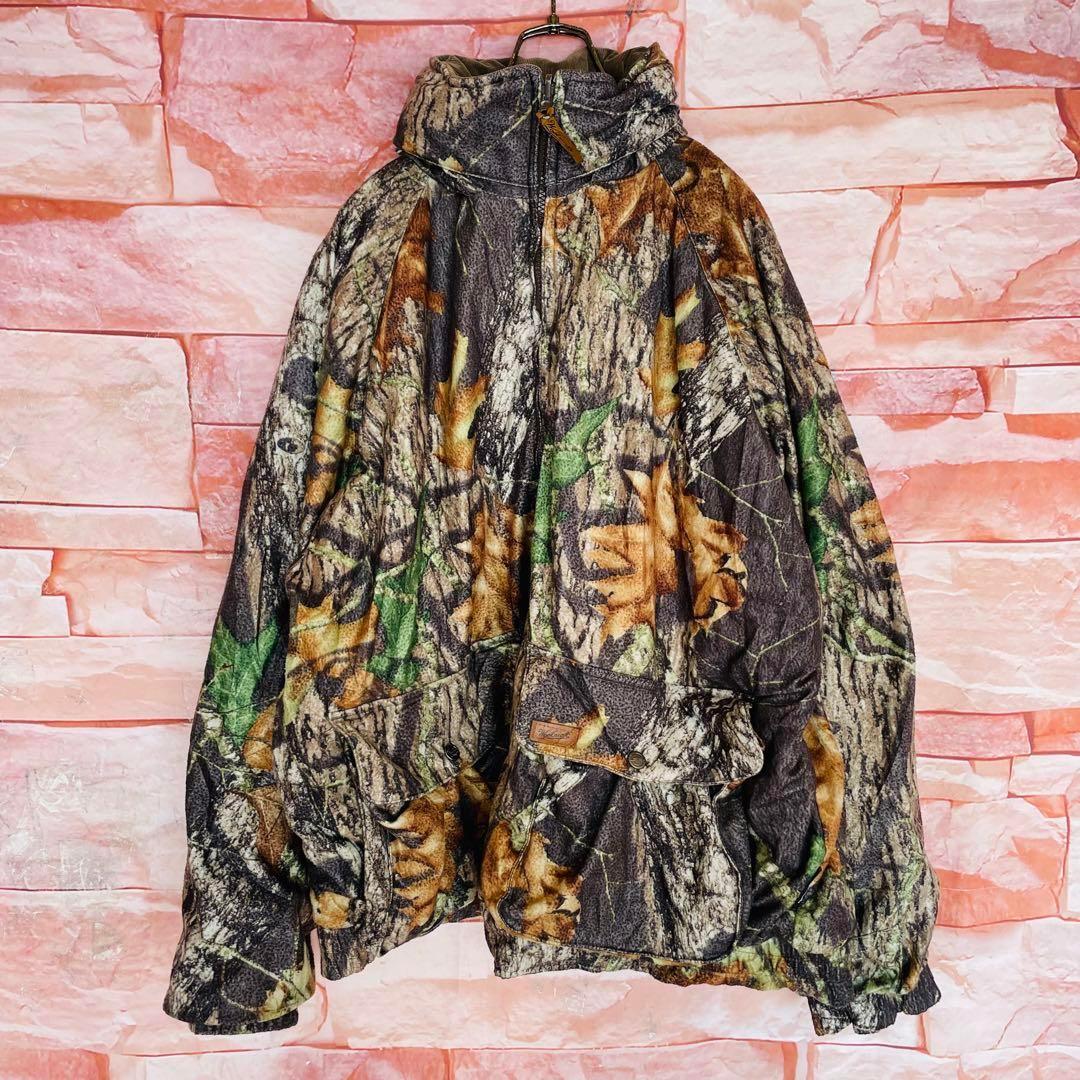 【入手困難】ウールリッチwoolrichリバーシブルリアルツリージャケット2XL