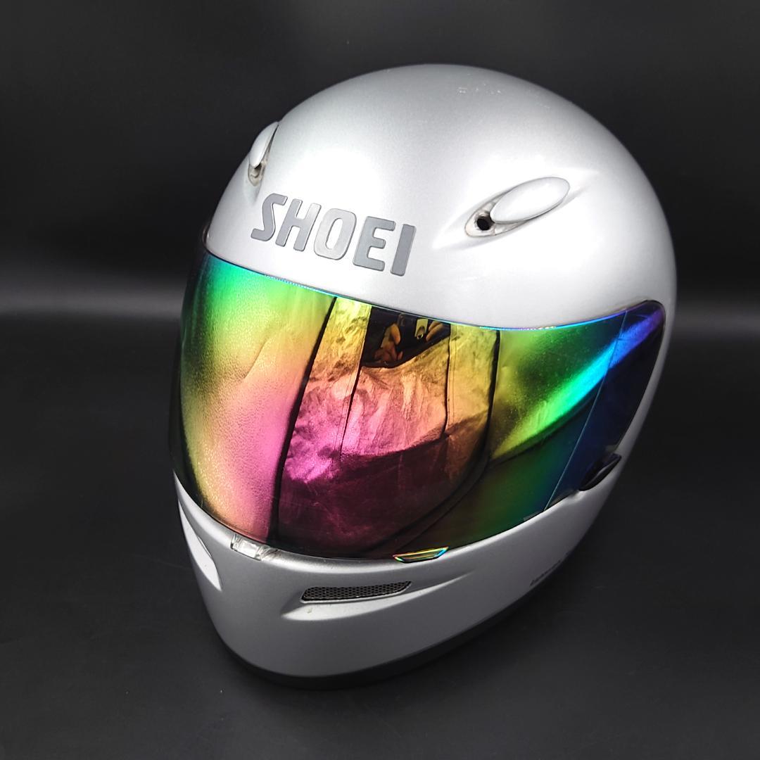 SHOEI Z-4 フルフェイスヘルメット XLサイズ ライトシルバー