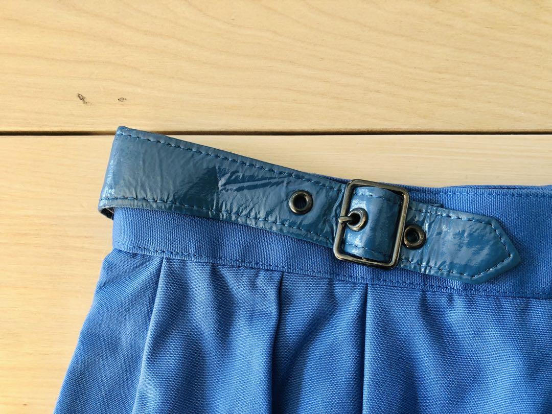 Christian Dior スポーツ スカート S 青　ディオール　ゴルフ