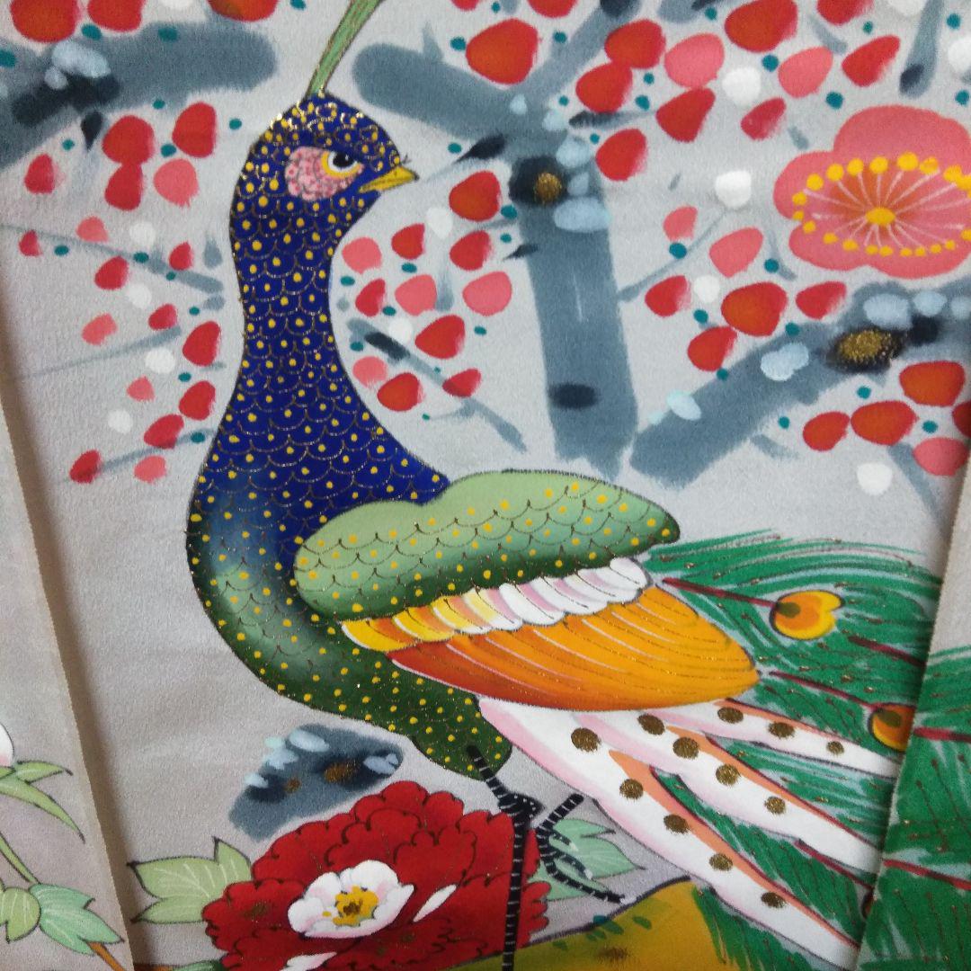 花ー2 花嫁暖簾　のれん　間仕切り
