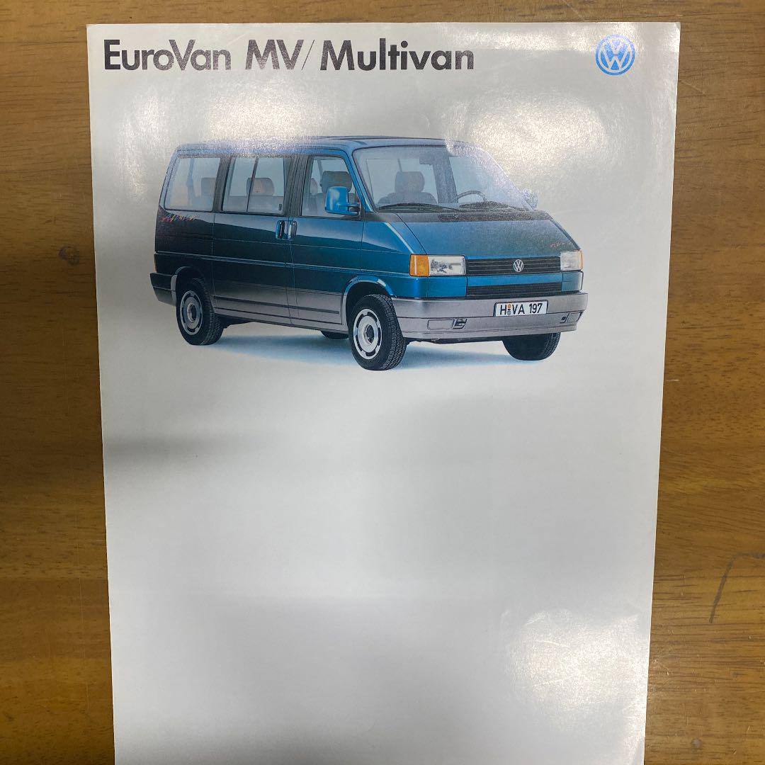 柔らかな質感の マニュアル ヴァナゴン T4 VW - カタログ/マニュアル