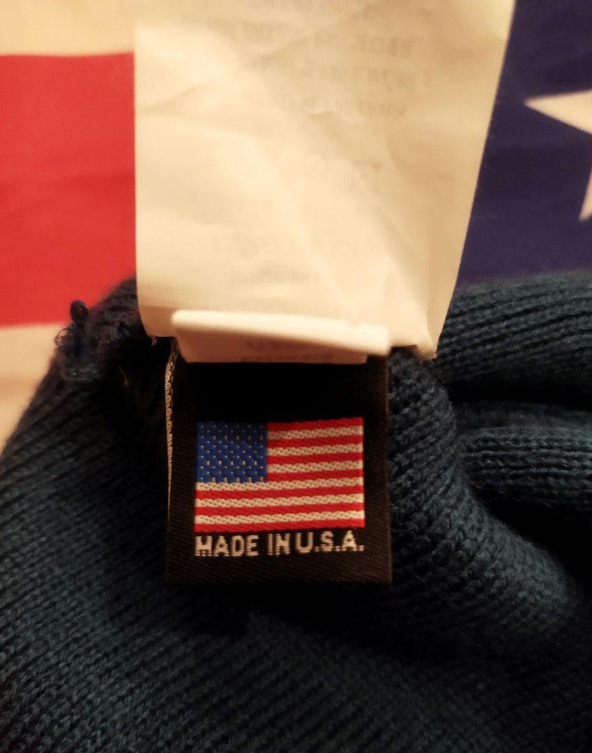 STUSSY ステューシー ニットキャップ ショーンフォント 刺繍 アメリカ製