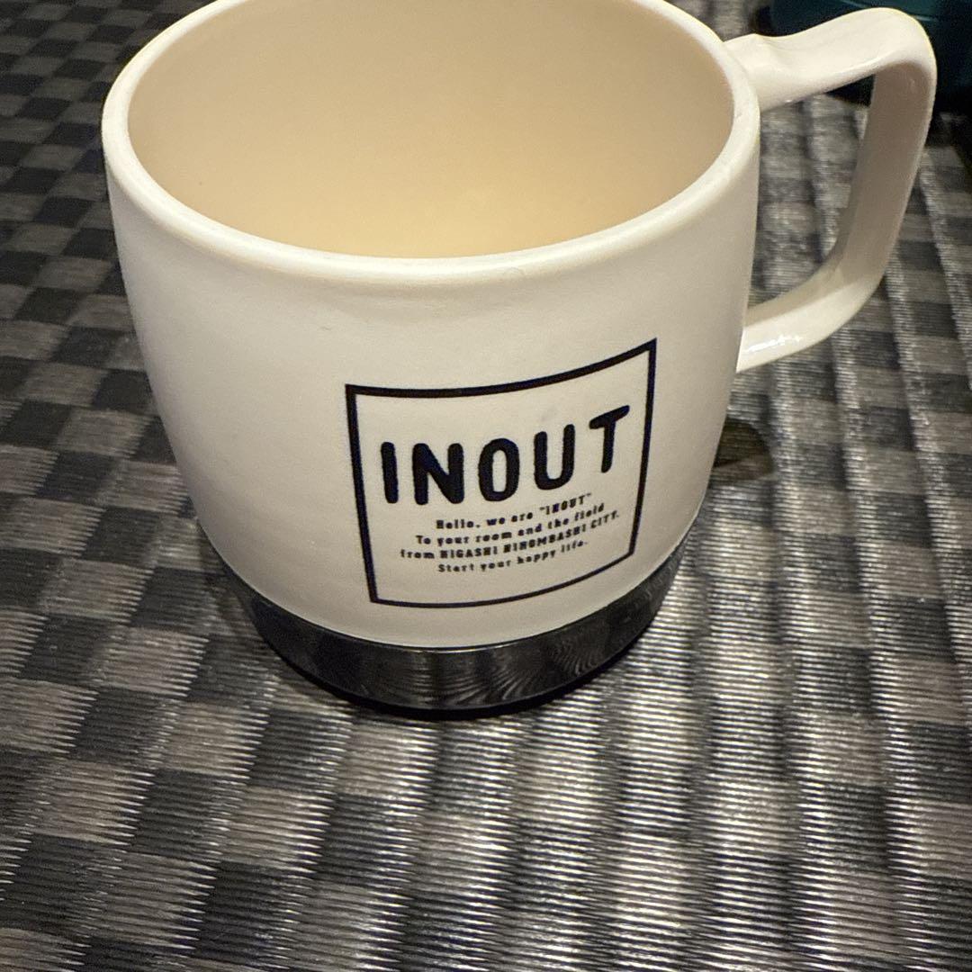 【絶品】 INOUT アウトドア 4色セット マグカップ イナウト バーベキュー・調理用品
