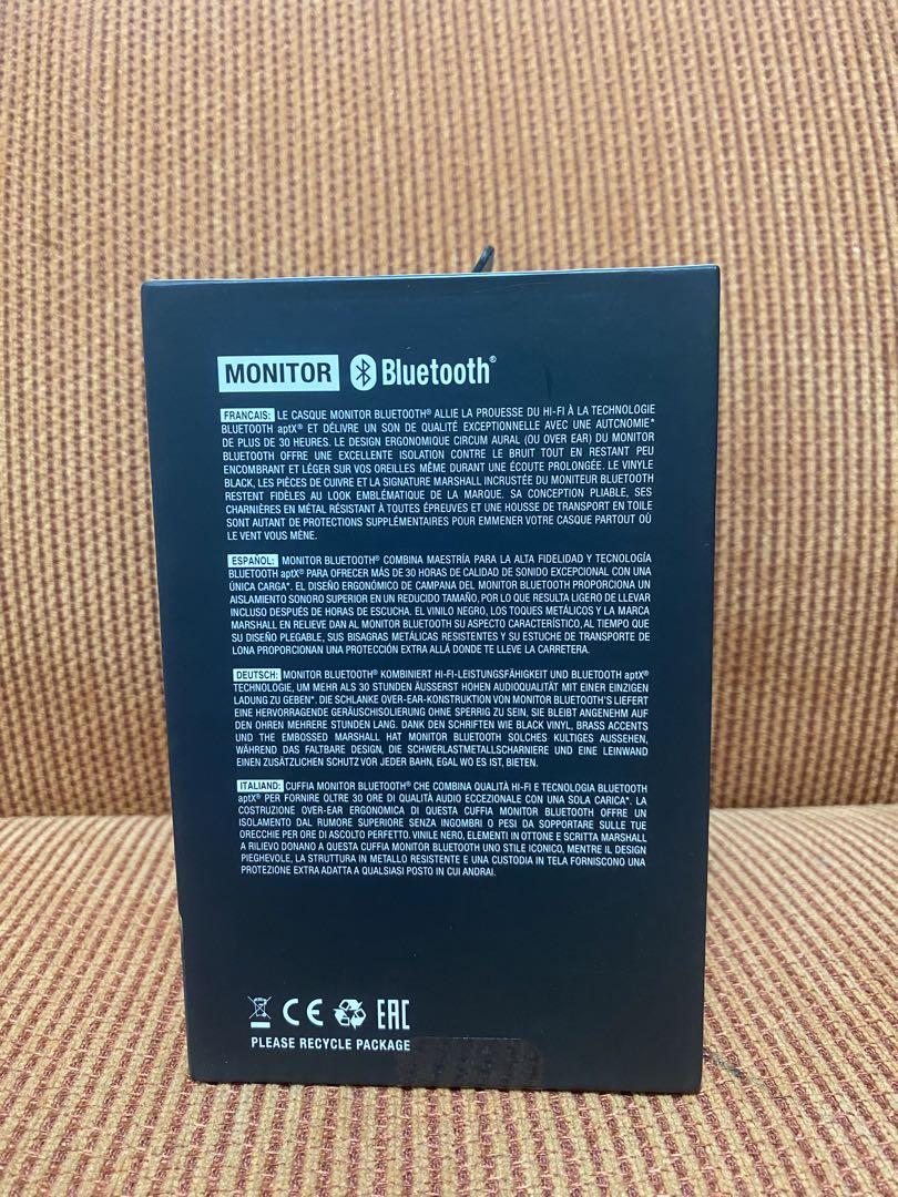 Marshall Monitor Bluetooth ヘッドフォン
