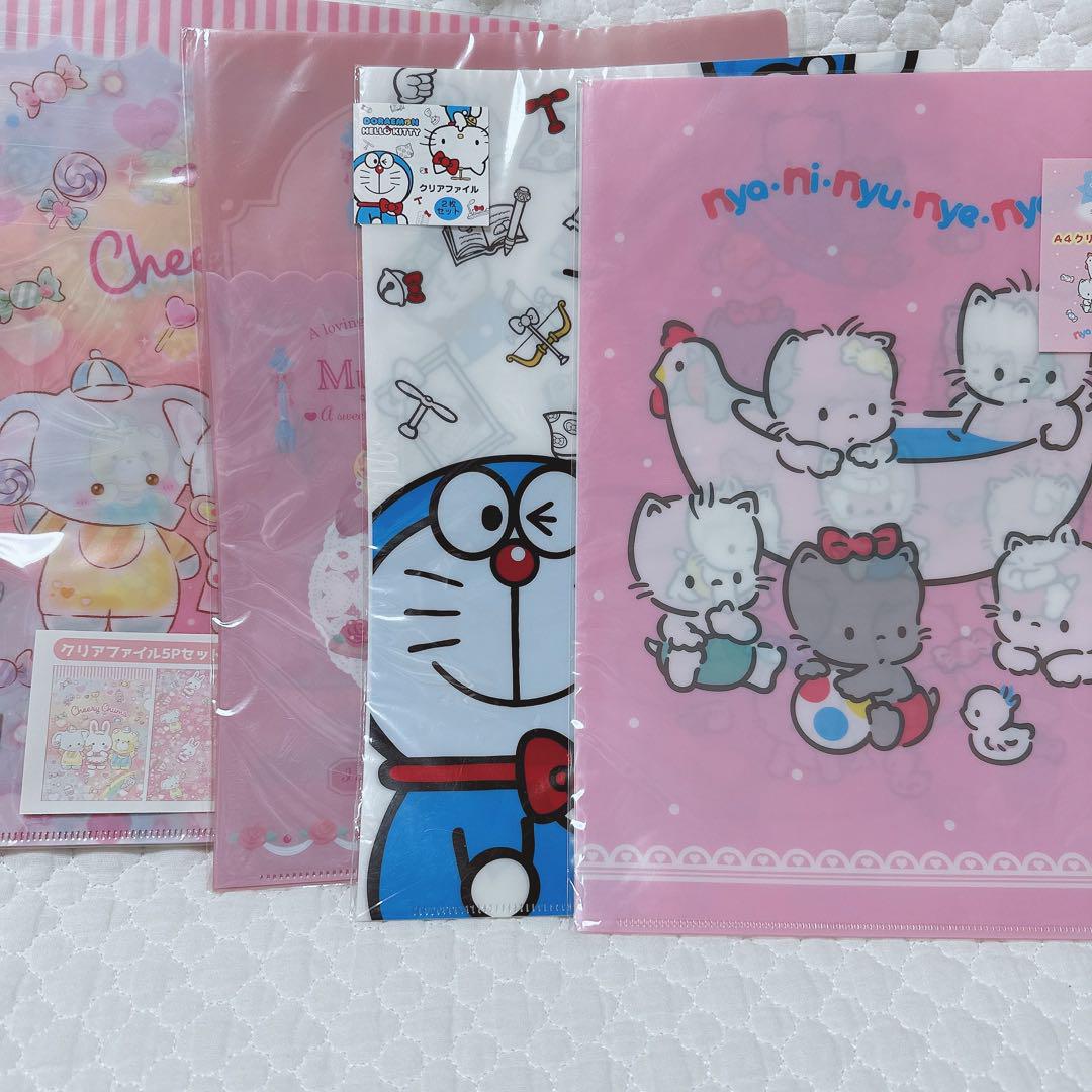 サンリオ❣️キキララ  マイメロディ　シナ　クリアファイル　レトロ　限定