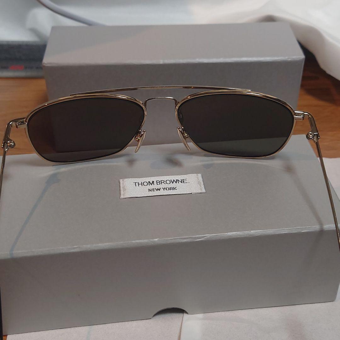 THOM BROWNE「TB-103-A-GLD-58」サングラス