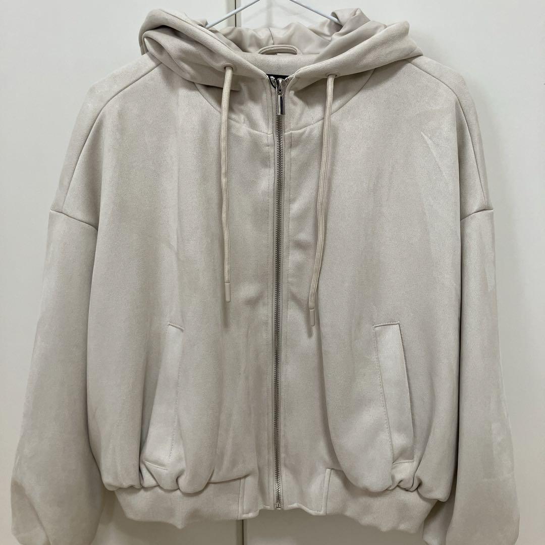 未使用⭐︎ZARA フェイクスエード クロップドジャケット