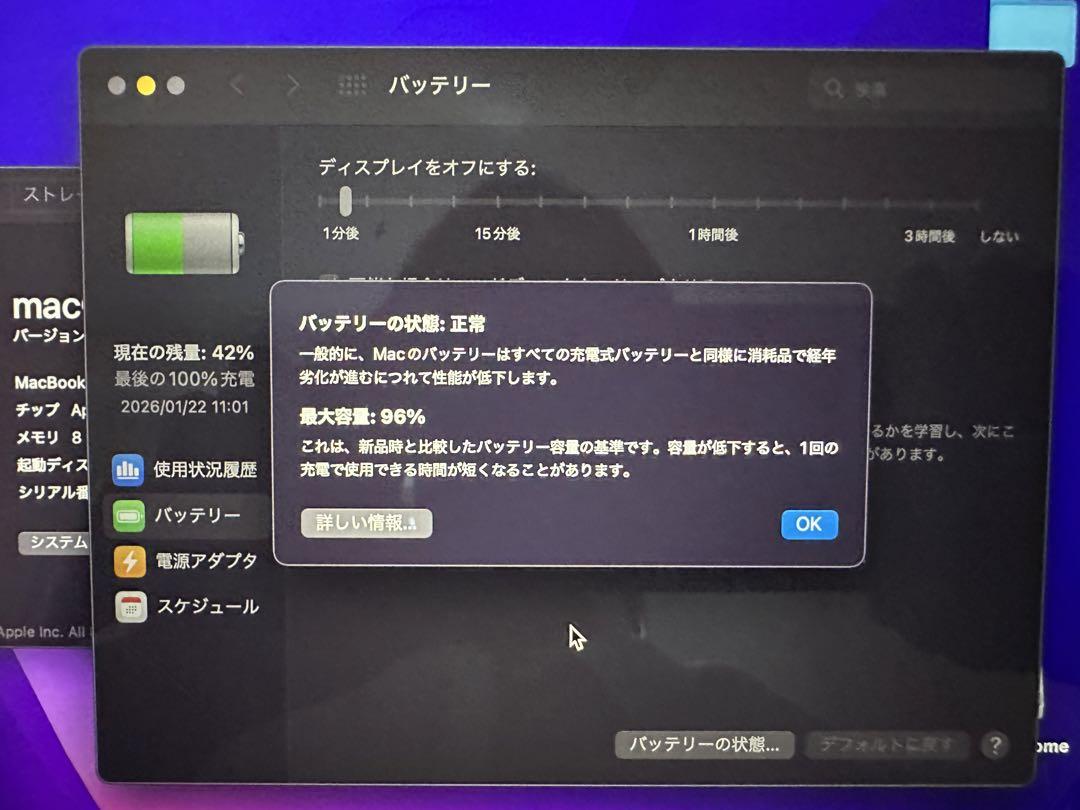Apple MacBook Pro 13インチ M1 2020 シルバー