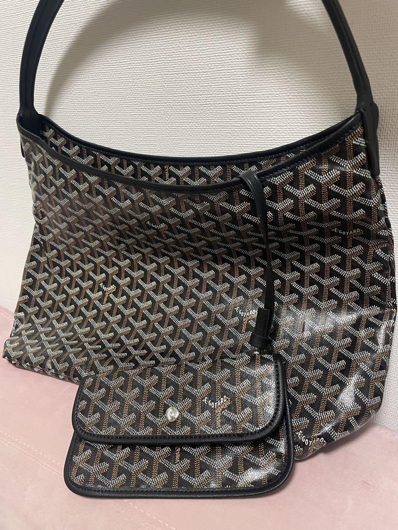 GOYARD ボエム ホーボーバッグ ブラック - メルカリ