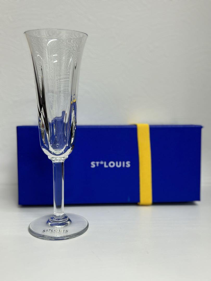 St. Louis クリスタル フルートグラス