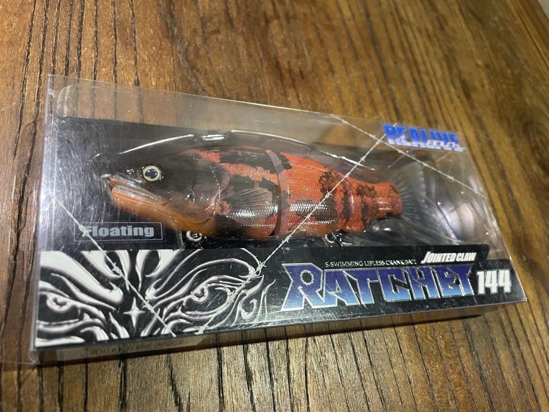 ガンクラフトラチェット144Type-F 限定カラー・レッドオスカー