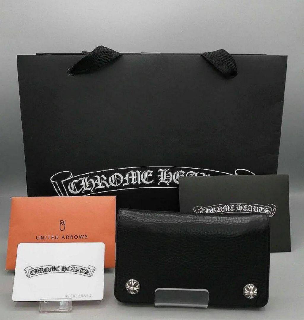 最安値で最高級の美品！購入証明書付き！クロムハーツ 2zip ウォレット 財布