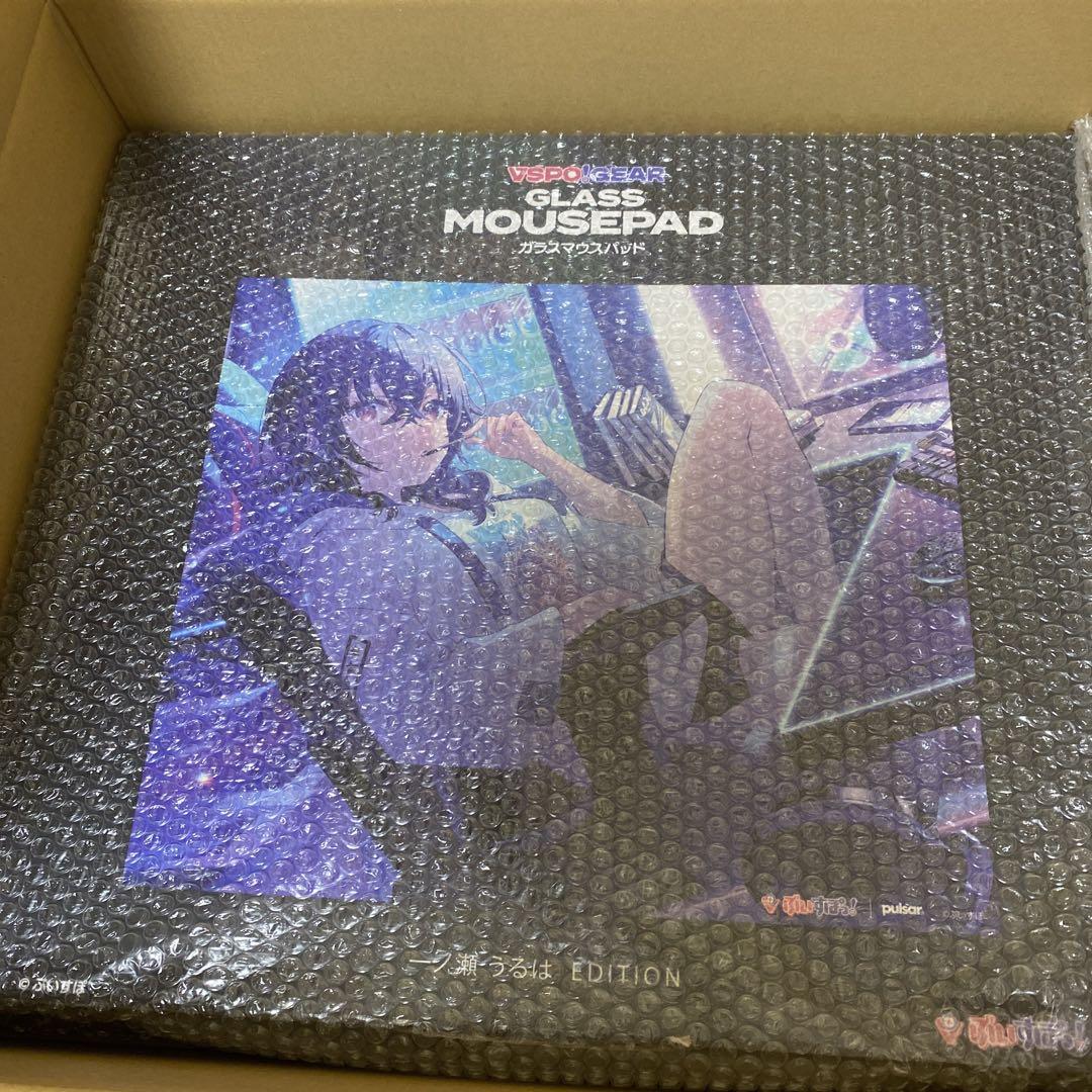 VSPO(ぶいすぽ)GEAR GLASS MOUSEPAD VSPO! GEAR ガラスマウスパッド