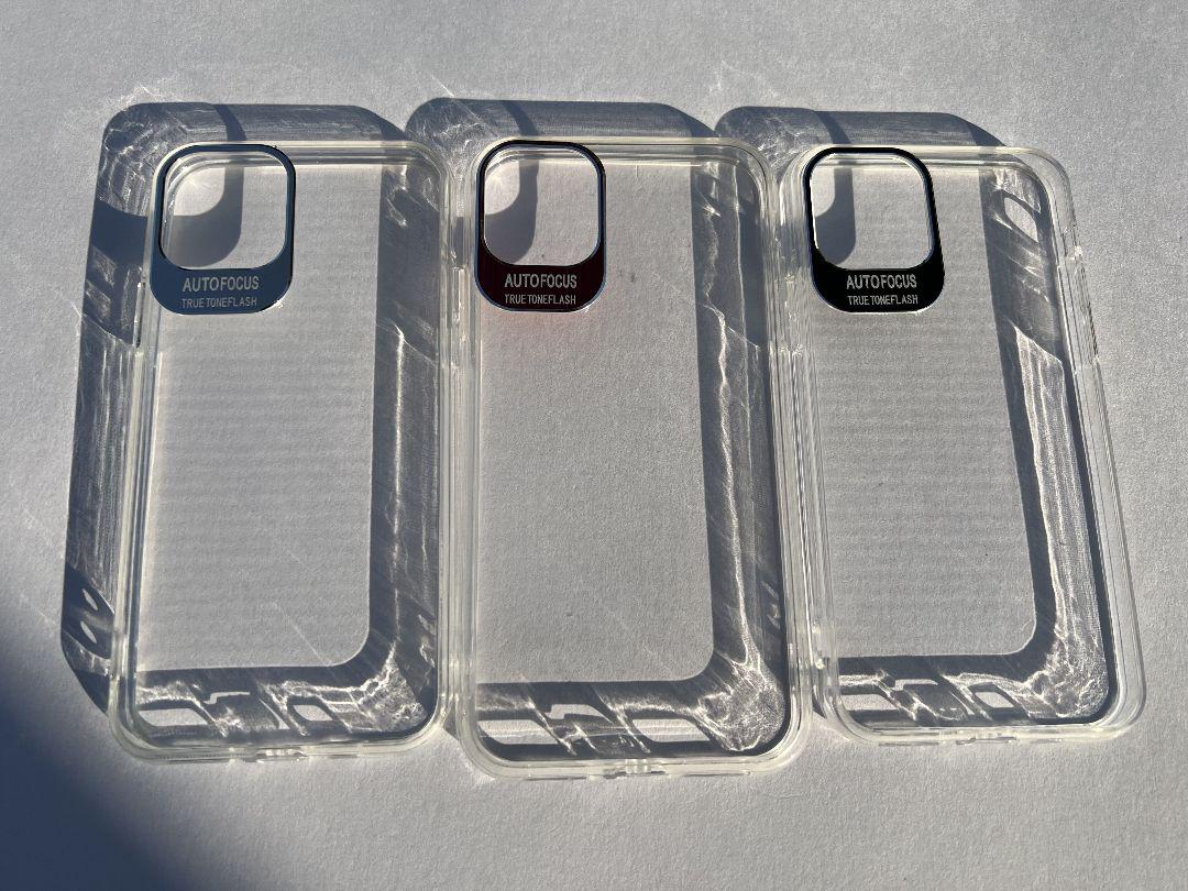 iphone11pro PCクリアケース シルバー