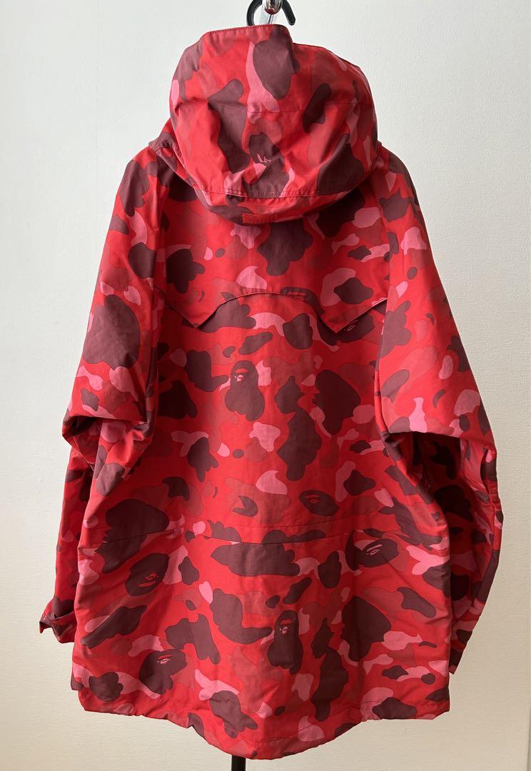 BAPE 迷彩ジャケット 赤